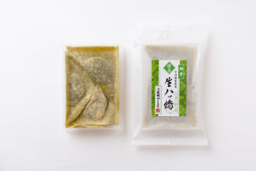 京都和菓子卸京醍醐やまもと都夢（とむ）つぶあん入り抹茶生八ツ橋