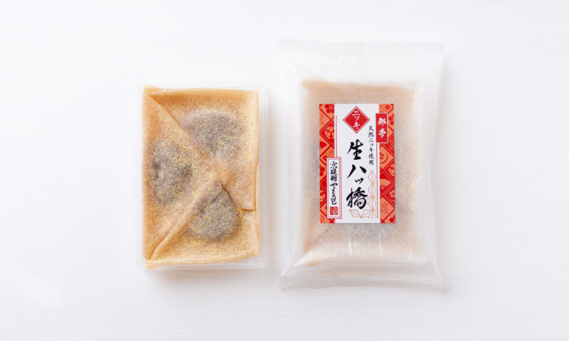京都和菓子卸京醍醐やまもと都夢（とむ）つぶあん入りニッキ生八ツ橋