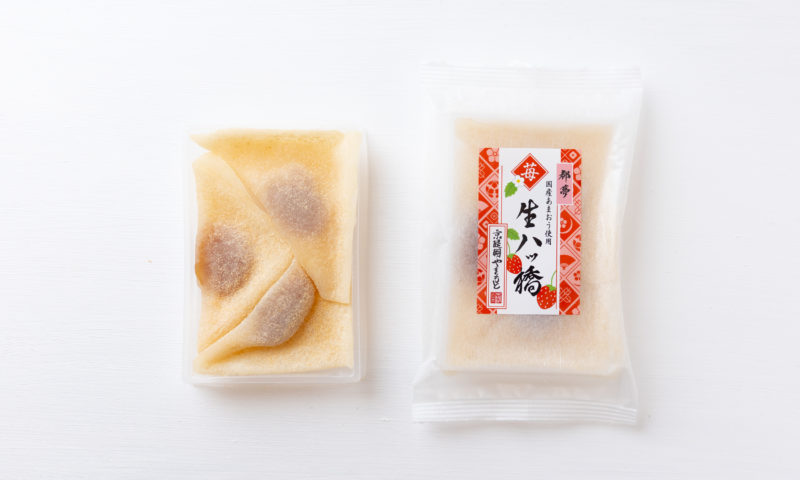 京都和菓子卸京醍醐やまもと都夢（とむ）いちご生八ツ橋