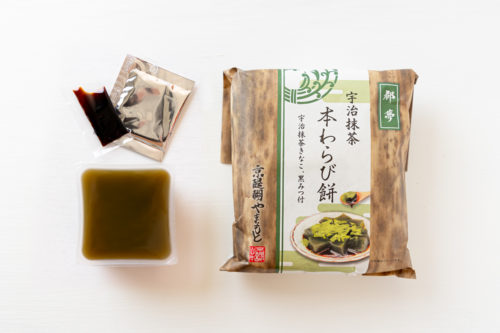 京都和菓子卸京醍醐やまもと都夢（とむ）宇治抹茶本わらび餅